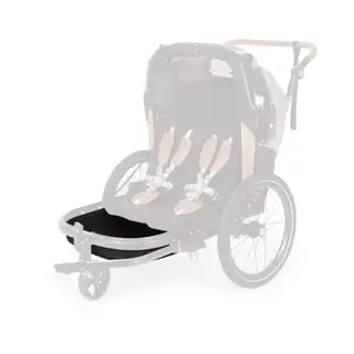 Trailer Canopy en mat met volledige bodem | Bobike