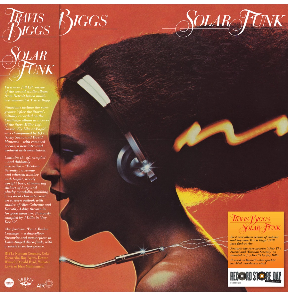 Travis Biggs - Solar Funk (Record Store Day 2024) (LP) | Fiftiesstore