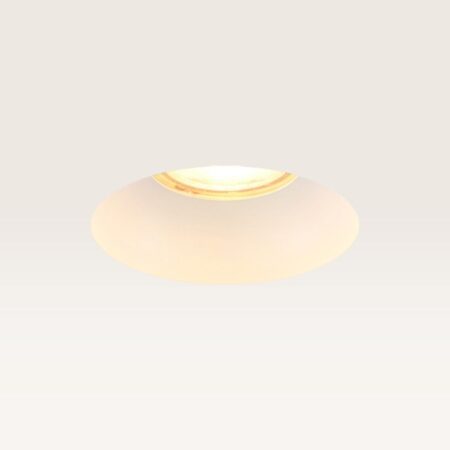 Trimless Inbouwspot Junaro bianco - Inbouwdiepte 100mm - GU10-fitting - IP20 voor binnen - Wit - Met doorlusbedrading | LUSENZ