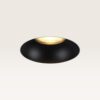 Trimless Inbouwspot Junaro nero - Inbouwdiepte 100mm - GU10-fitting - IP20 voor binnen - Zwart - Met doorlusbedrading | LUSENZ