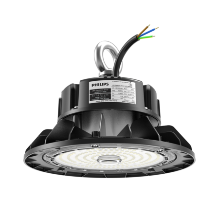 Triton - LED High Bay - 100 Watt 17.500 Lumen - 175lm/W - Samsung LED's - 6500K Daglicht wit - IP65 Waterdicht - IK09 - 1-10V Dimbaar - met Philips Driver - Ra80 | HOFTRONIC