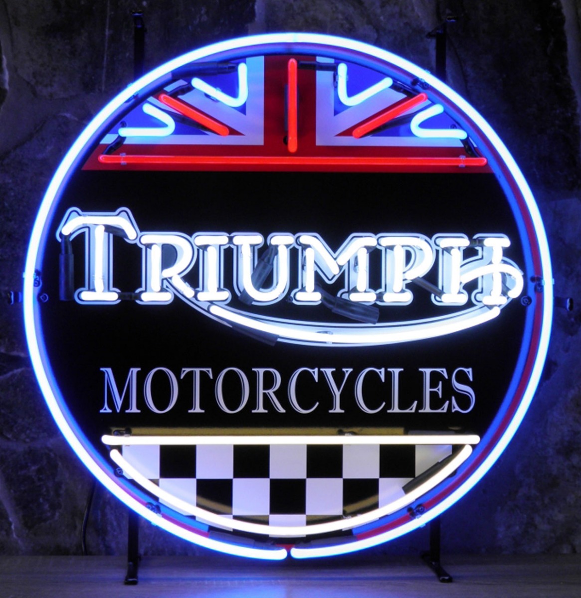 Triumph Motorcycles Neon Verlichting 65 cm - Rood