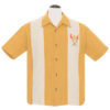 Tropical Itch Shirt Mustard-XL | Steady Clothing