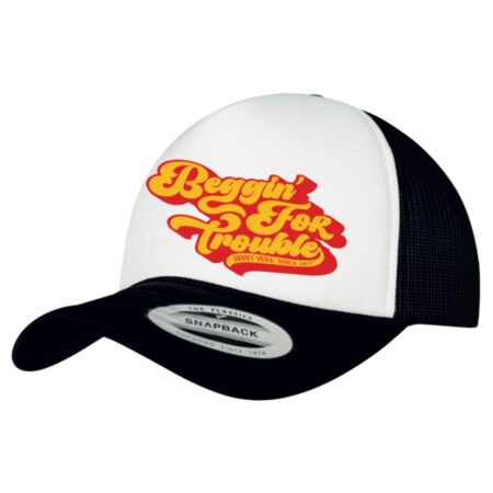 Trucker Cap / Pet Danny Vera - Beggin' For Trouble Wit/Zwart | PMD - Danny Vera