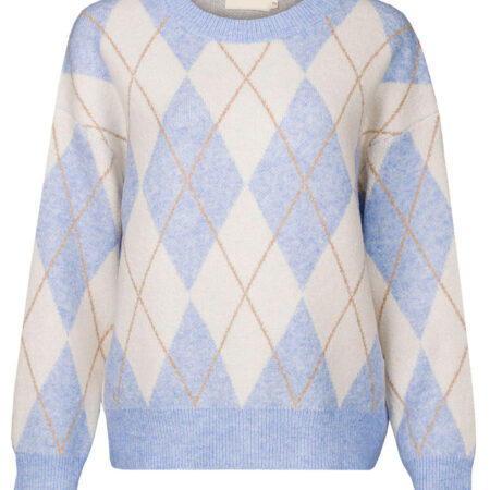 Trui Carmen Blauw | Fashionize