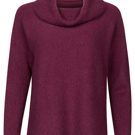 Trui Col Aubergine | Fashionize