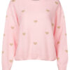 Trui Hartjes Roze | Fashionize