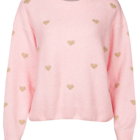 Trui Hartjes Roze | Fashionize