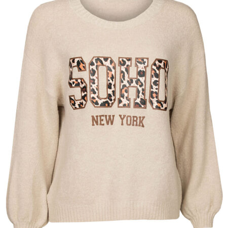 Trui Soho Beige | Fashionize