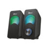 Trust Arys Compact RGB LED 2.0 speaker set PC speaker Zwart | Trust