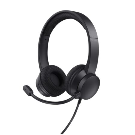Trust Ayda ENC-headset voor pc (USB) Headset Zwart | Trust