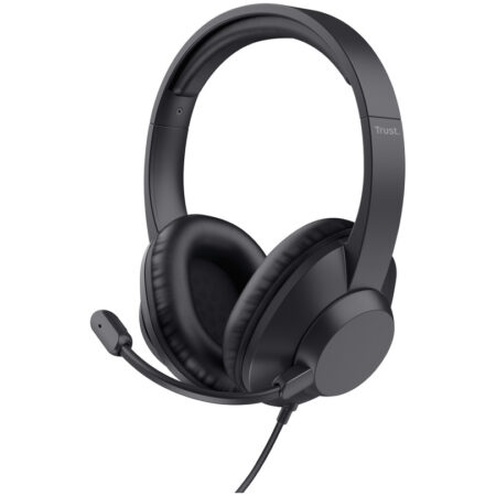 Trust Ayda Max Headset USB Headset Zwart | Trust