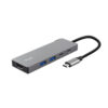 Trust DALYX 5-IN-1 MULTIPORT USB Hub Grijs | Trust
