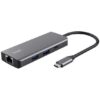 Trust Dalyx 6-in-1 USB-C-adapter USB Hub Zilver | Trust