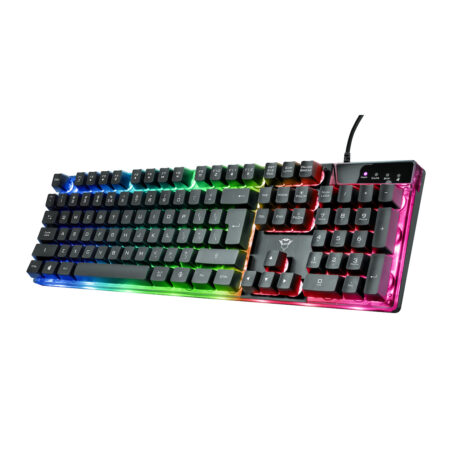 Trust GXT 835 Azor Gaming Toetsenbord Toetsenbord Zwart | Trust