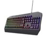 Trust GXT 836 Evocx Verlicht gaming-toetsenbord Toetsenbord Zwart | Trust