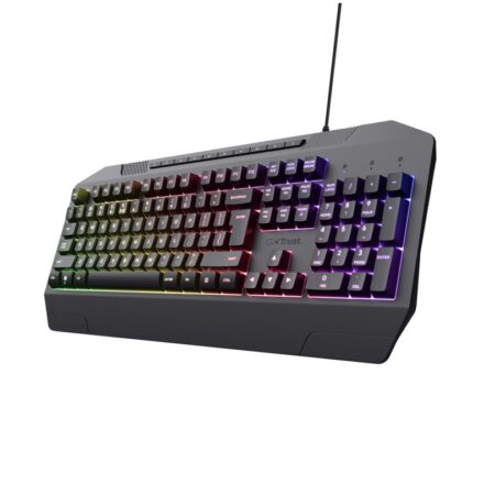 Trust GXT 836 Evocx Verlicht gaming-toetsenbord Toetsenbord Zwart | Trust