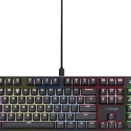 Trust GXT 871 Zora Mechanisch Gaming Toetsenbord Qwerty