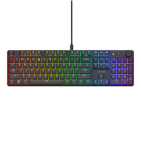 Trust GXT866 TORIX MECHANICAL KEYBOARD US QWERTY Toetsenbord Zwart | Trust