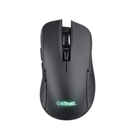 Trust GXT923 YBAR WIRELESS MOUSE Muis Zwart | Trust