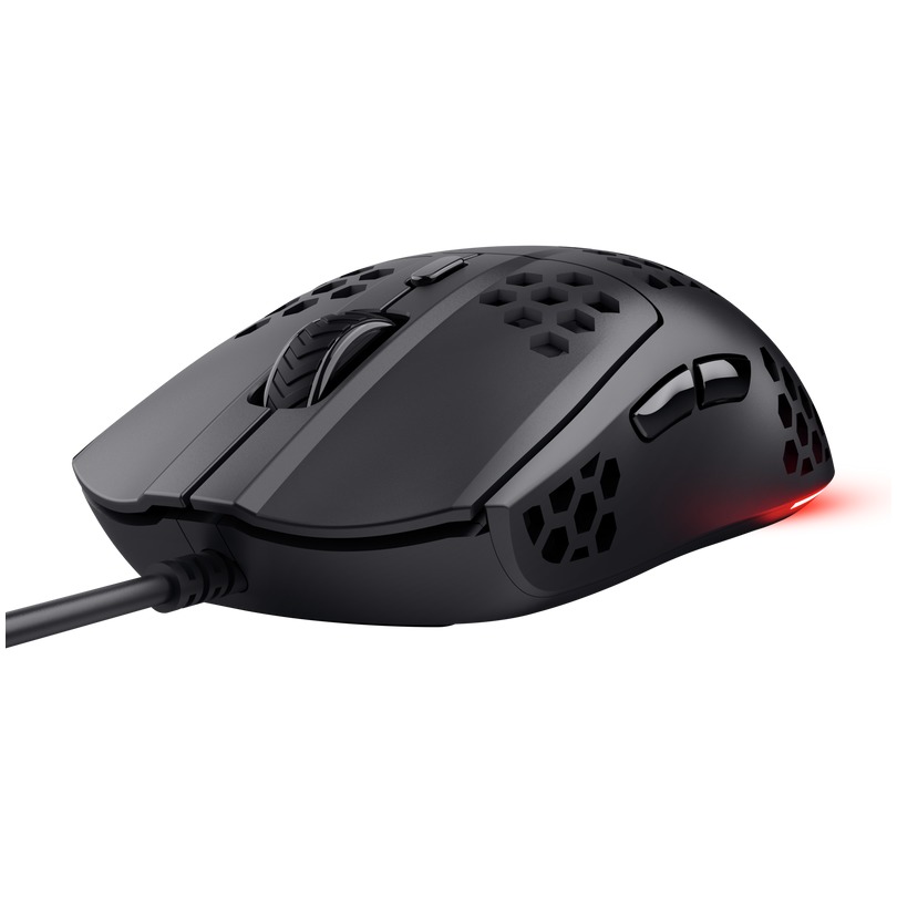 Trust GXT928 HELOX LIGHTWEIGHT Muis Zwart | Trust