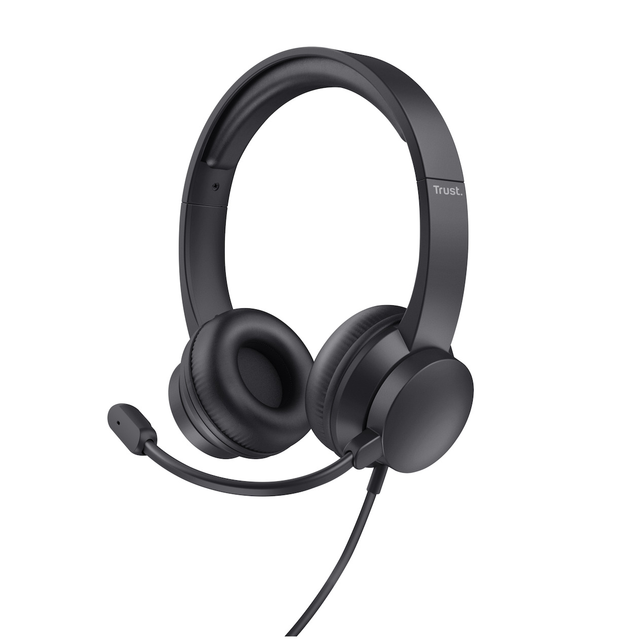 Trust HS-150 Analoge PC Headset Headset Zwart | Trust