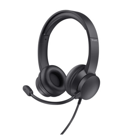 Trust HS-201 USB Headset Zwart | Trust