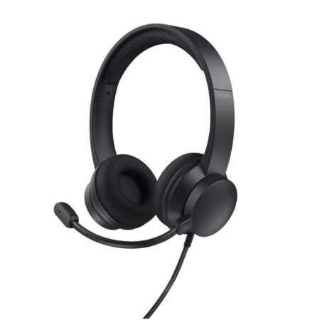 Trust HS-260 USB-ENC Headset Zwart | Trust