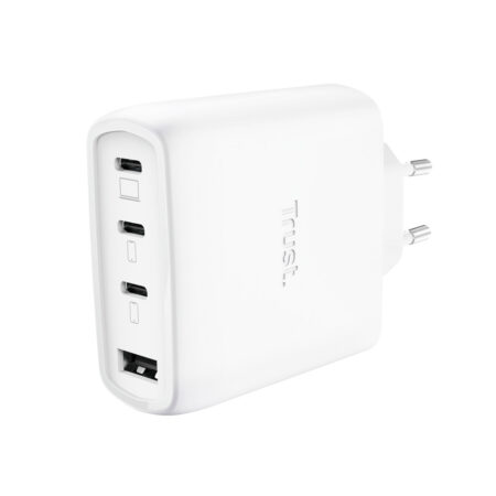 Trust MAXO 65W 4P GAN CHARGER Oplader Wit | Trust