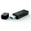 Trust Nanga Compacte USB-kaartlezer (USB 3.2) Desktop accessoire Zwart | Trust