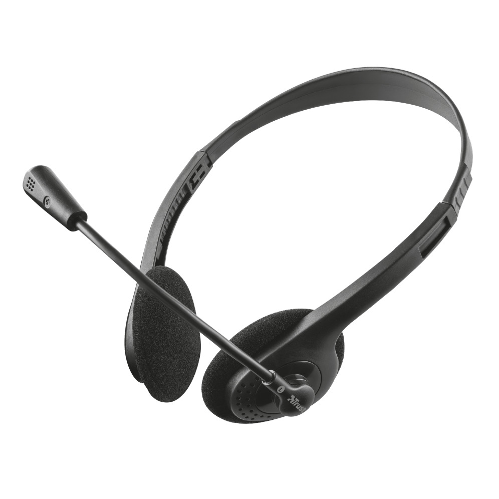 Trust Primo Chatheadset Headset Zwart | Trust