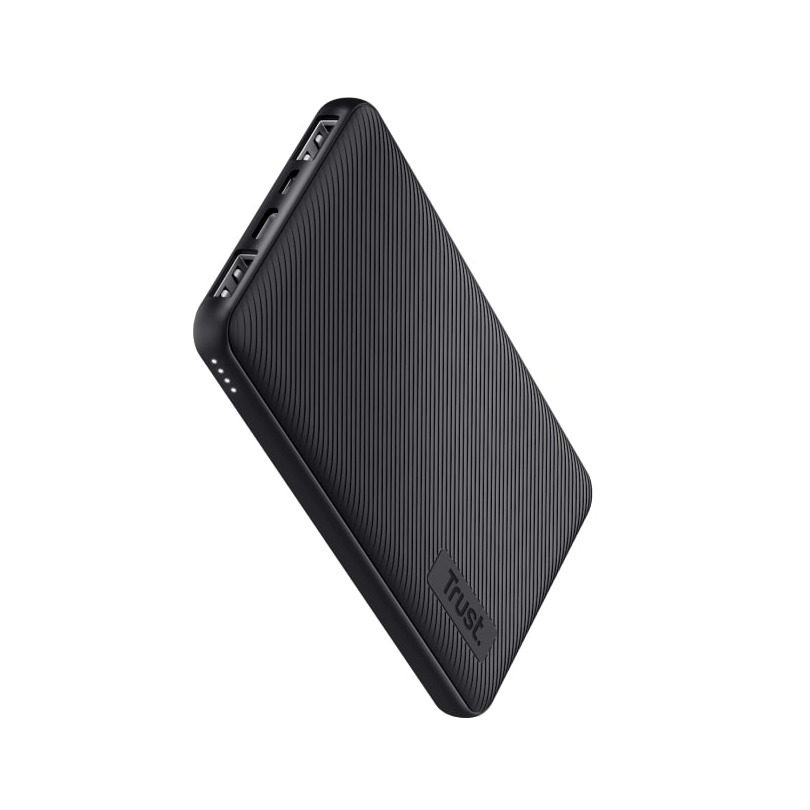 Trust Primo Powerbank 10.000 mAh Powerbank Zwart | Trust