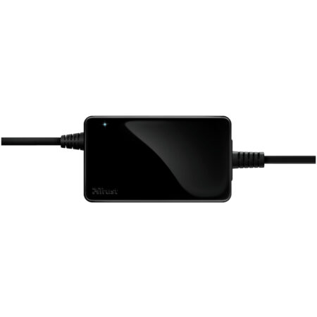 Trust Primo Universele 45W-laptopoplader Desktop accessoire Zwart | Trust