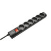 Trust Surge Protector 6 ports Desktop accessoire Zwart | Trust