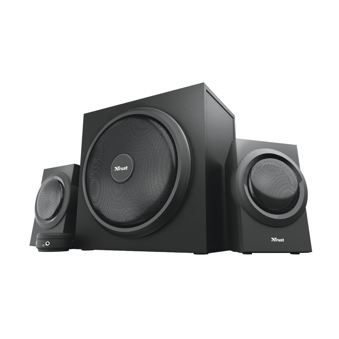 Trust Yuri 2.1-luidsprekerset met subwoofer PC speaker Zwart | Trust