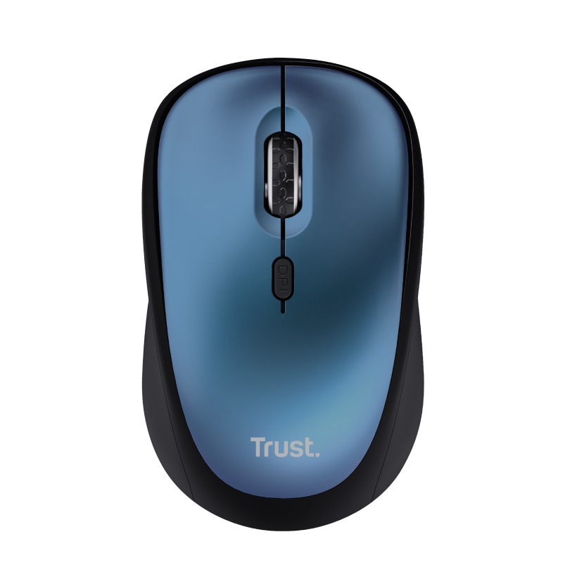 Trust Yvi+ Draadloze Muis Eco Muis Blauw | Trust