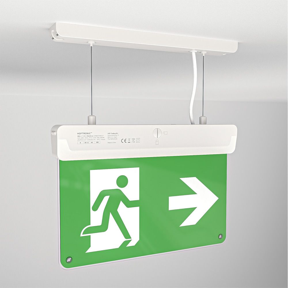 Tumu Noodverlichting met accu - Incl. ophangset - 1