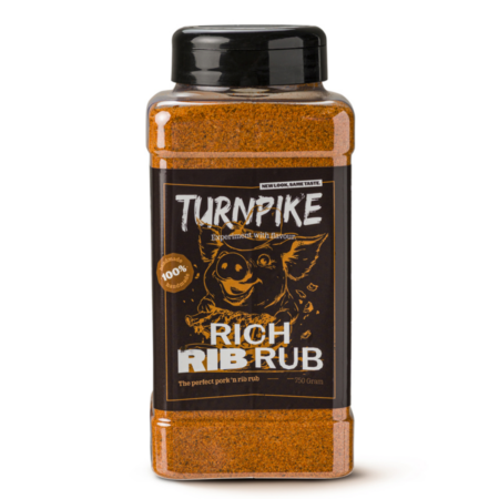 Turnpike Rich Rib Rub - 750g | Turnpike