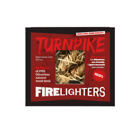 Turnpike Wood Wool Firestarters 80 stuks | Ecologisch | Turnpike