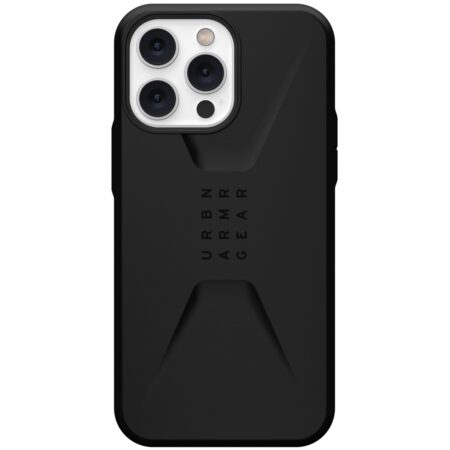 UAG Civilian Backcover MagSafe iPhone 14 Pro Max Telefoonhoesje Zwart | UAG
