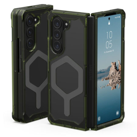 UAG Plyo Pro Backcover Samsung Galaxy Z Fold 5 Telefoonhoesje Groen | UAG