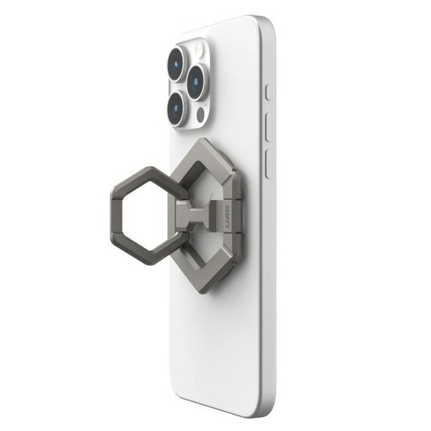 UAG UAG Magnetic Ring Stand - Titanium Telefonie accessoire Zilver | UAG