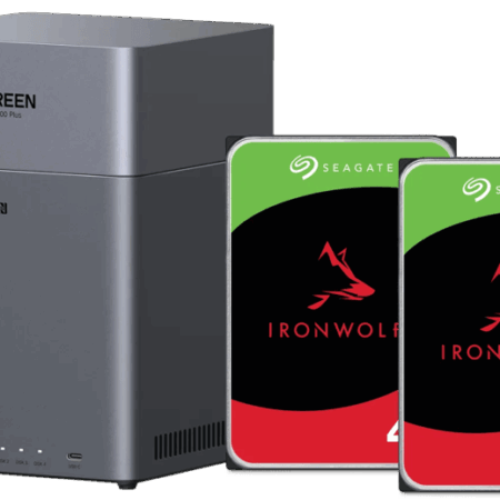 UGREEN NASync DH4300 Plus + Seagate Ironwolf 4TB Duo Pack