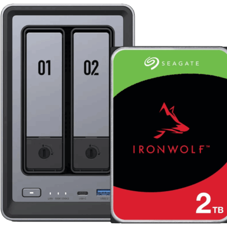 UGREEN NASync DXP2800 + Seagate Ironwolf 2TB