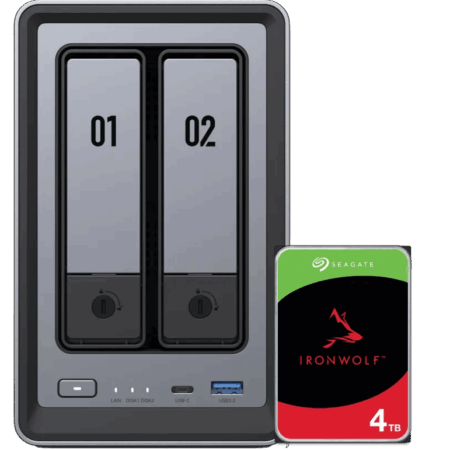 UGREEN NASync DXP2800 + Seagate Ironwolf 4TB
