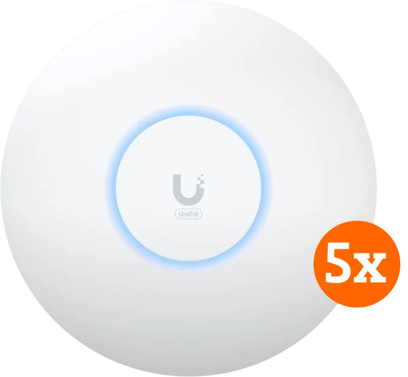 Ubiquiti UniFi U6+ 5-Pack