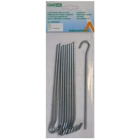 Umefa Grondpen open oog 30 cm 10st | Campking