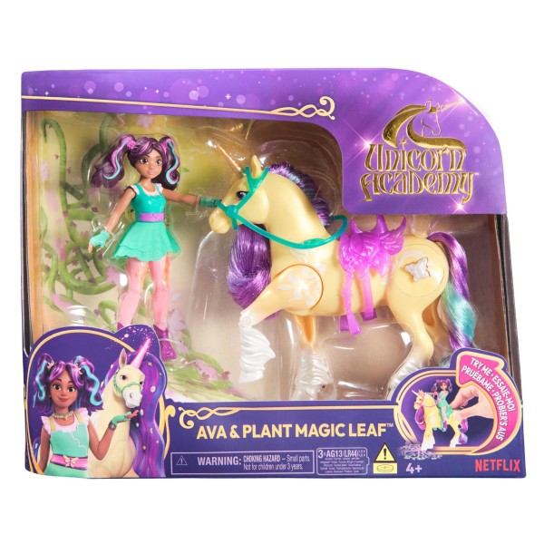 Unicorn Academy Pop Ava En Unicorn Leaf Met Licht (11.5 Cm |