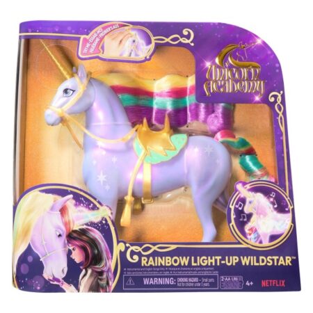 Unicorn Academy Unicorn Wildstar Rainbow Lightup 28cm |