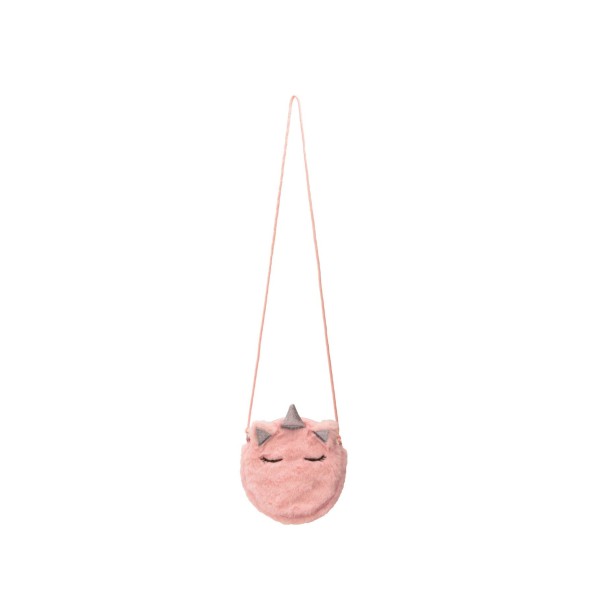 Unicorn Schoudertas Fluffy Roze |